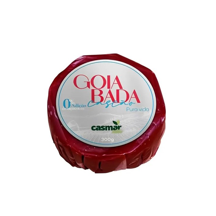 Goiabada Cascão De Corte Premium Zero Açúcar Casmar 300g