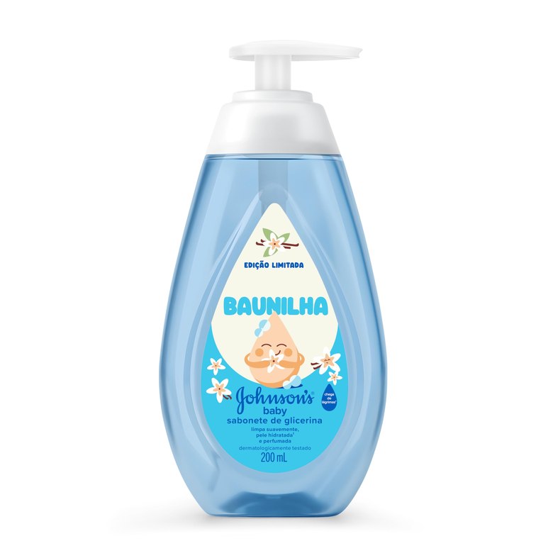 Sabonete Líquido Johnson's Baby Baunilha 200ml