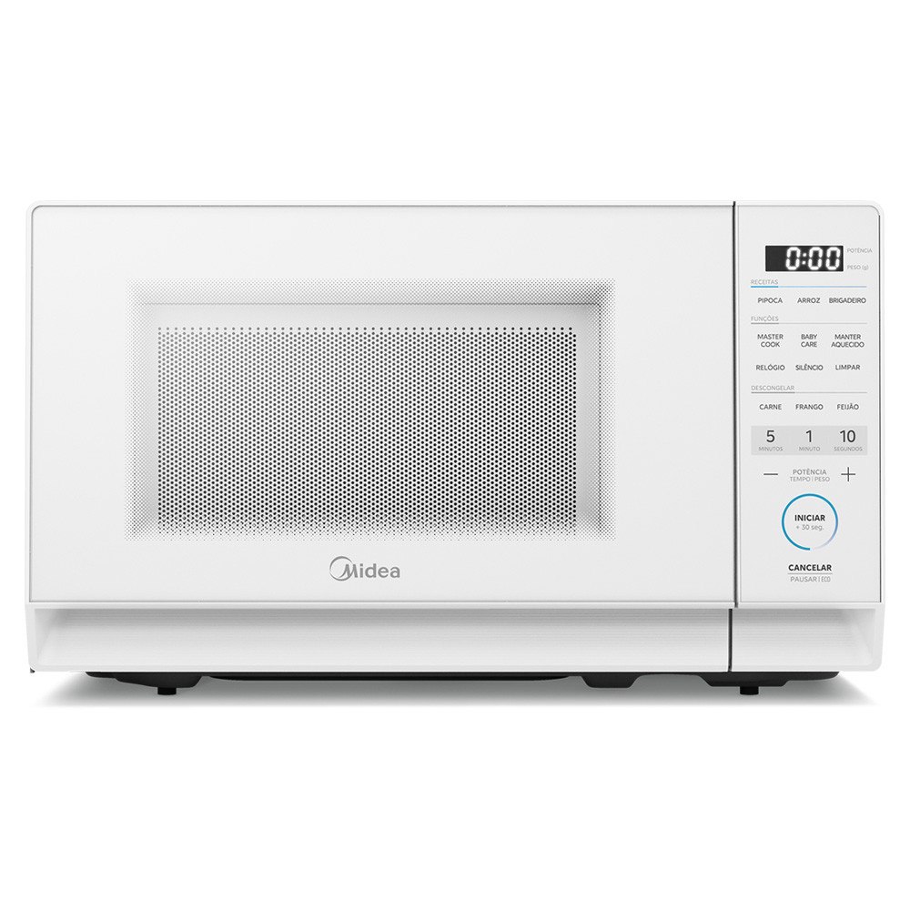 Micro-ondas Midea 20L MasterCook 6 funções MHP20B1 Branco 220v