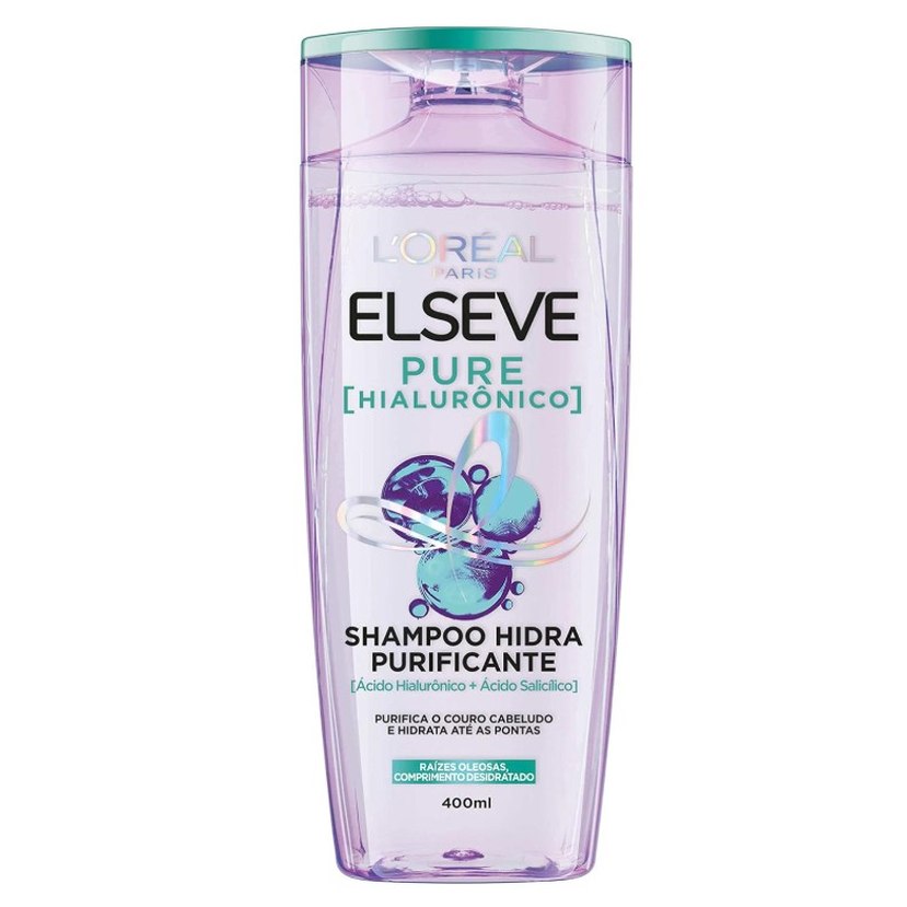 L'Oréal Paris Elseve Shampoo Hidra Purificante Pure Hialurônico