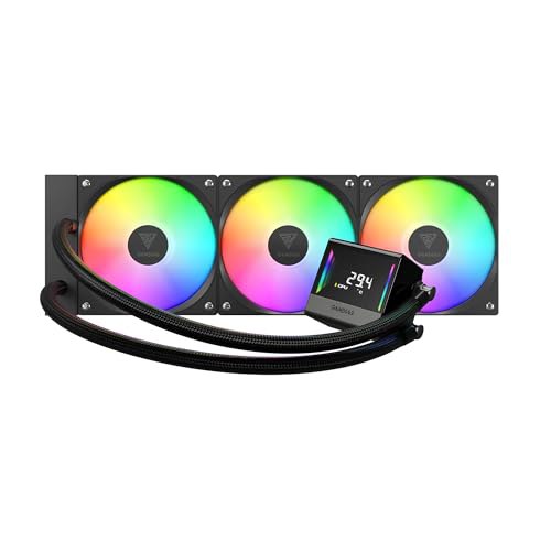 Water Cooler 360mm Gamdias Chione E4-360 Preto ARGB V2 Intel LGA2066 AMD AM5