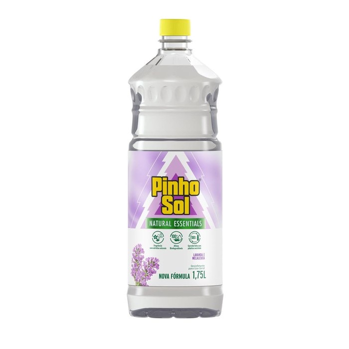Desinfetante Pinho Sol Naturals Lavanda e Melaleuca 1,75L