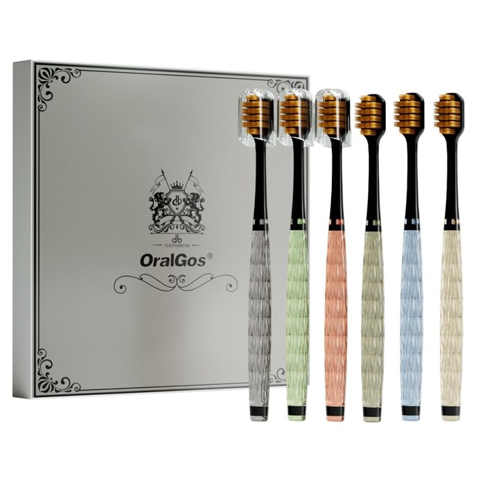 OralGos Escova de Dente Adulto Macia 6 Unidades