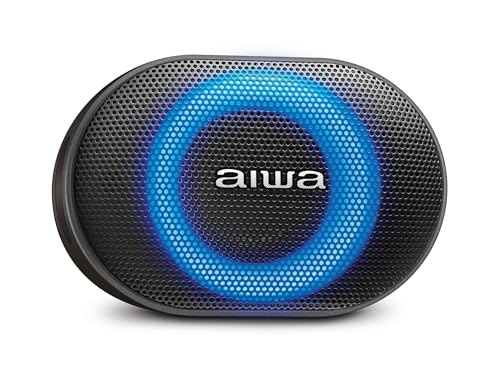 Caixa de Som Speaker AIWA AWS-SP-06-B 10W Bluetooth IPX6 POUCAS UNIDADES