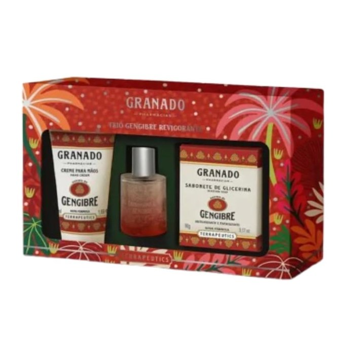 Granado Kit, Terrapeutics, Trio Gengibre Revigorante