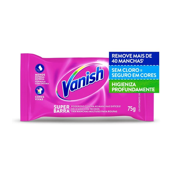 Tira Manchas Barra Vanish 75g
