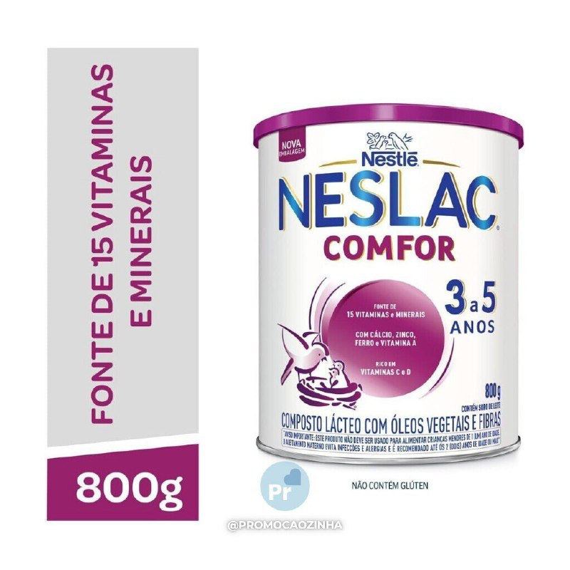 Composto Lácteo Neslac Comfor 800g