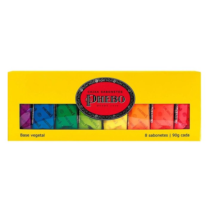 Kit Sabonete PHEBO Amarelo 720g