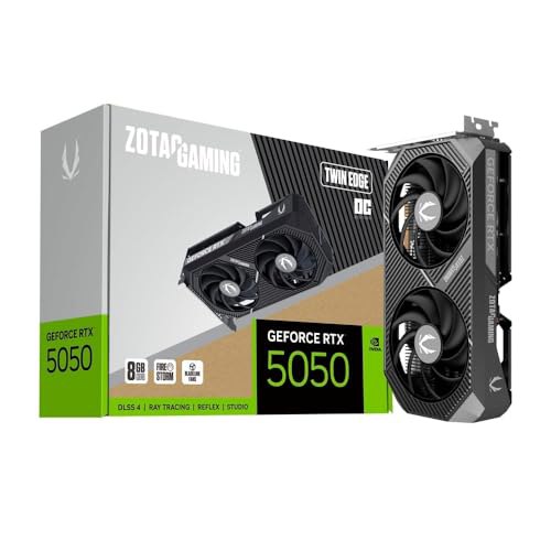 RTX5050 8GB Twin Edge OC GDDR6 128BITS Zotac Zt-B50500H-10M