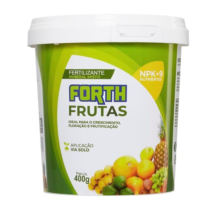 Forth Frutas, Fertilizante, Adubo para Plantas Frutíferas 400g