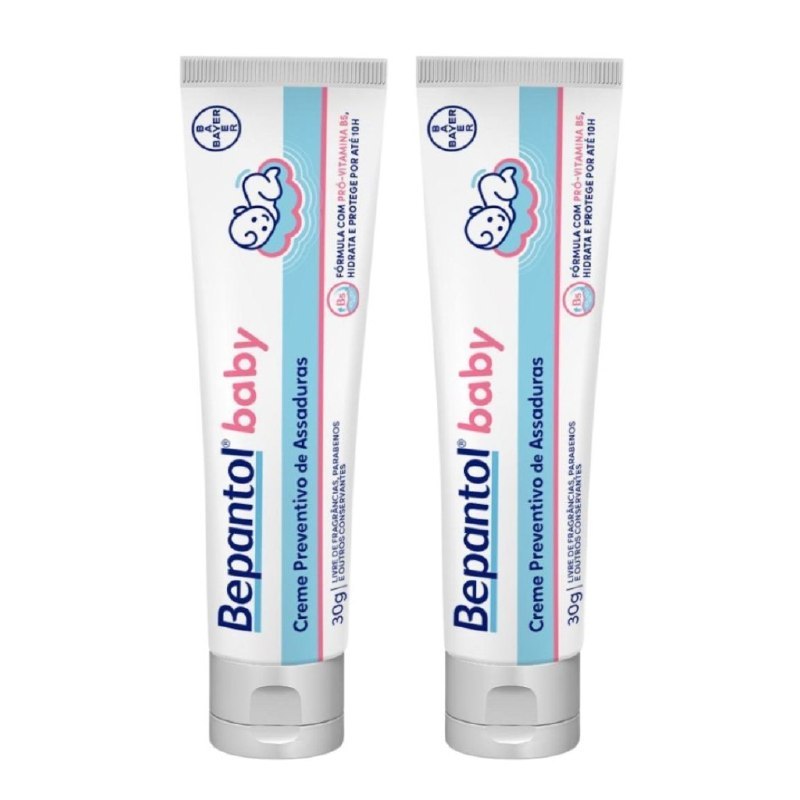 Kit 2 Pomada Assadura Bepantol Baby 30g