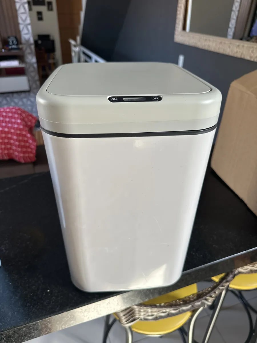 Lixeira Automática 12L Sensor Infravermelho