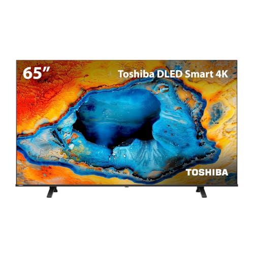 Smart TV DLED 65" 4K Toshiba 65C350NS VIDAA 4 HDMI 2 USB Wi-Fi - TB032M