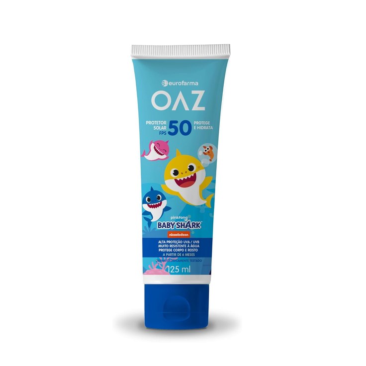 Protetor Solar Corporal Bebê OAZ FPS 50 125ml