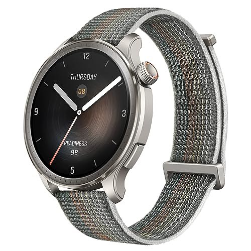 Relógio Inteligente Amazfit Balance 46mm A2287 ZEPP FOLOW Composição Corporal, GPS, Step Tracking, Alexa Built-In, Chamada Bluetooth, Duração da Bateria de 14 Dias (Gray)