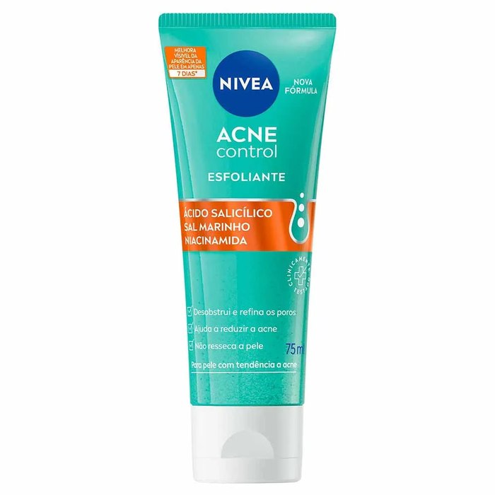 Esfoliante Facial Nivea Acne Control 75ml