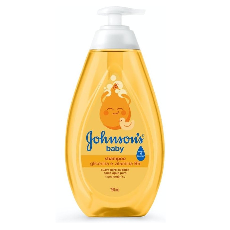 Shampoo de Glicerina Johnson's Baby, 750ml