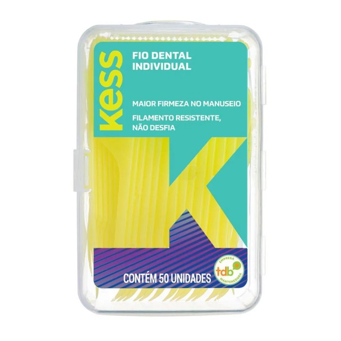Fio Dental Individual Kess 50 unidades