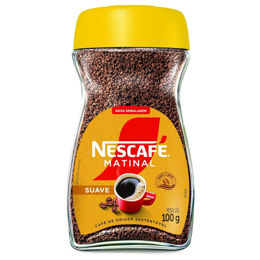 Nescafé Café Solúvel Matinal Suave 100g