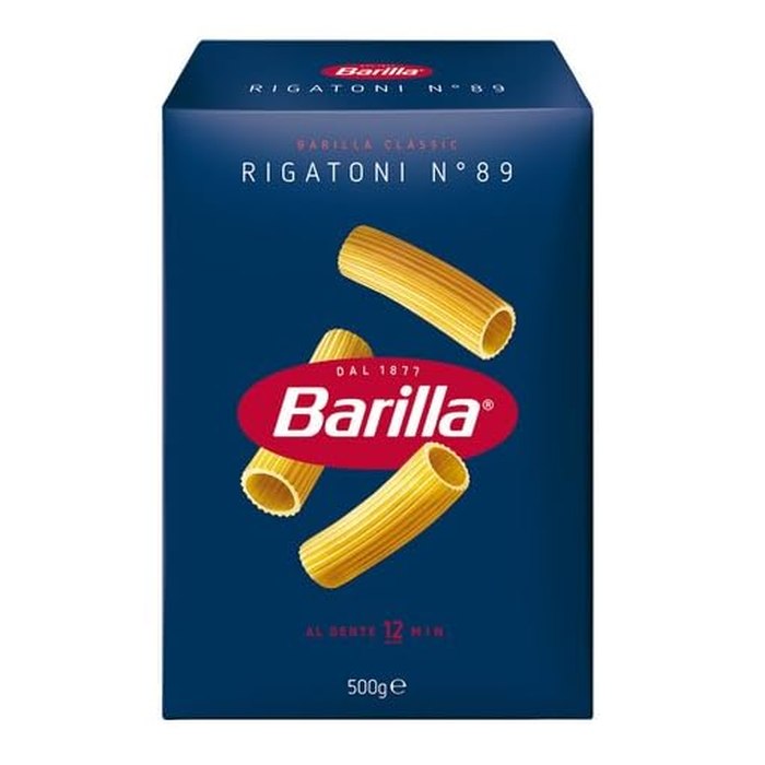 Macarrão Barilla Grano Duro Rigatoni 500G