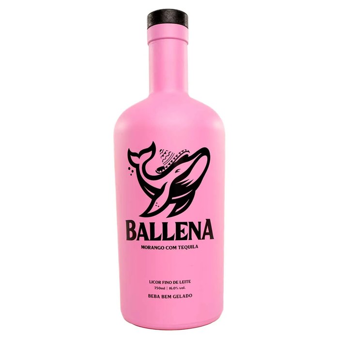 Licor Ballena morango 750ml