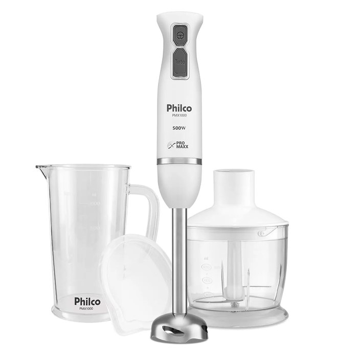 Mixer Philco PMX1000 4 Lâminas Pro Maxx 2 e 1 500W 220V