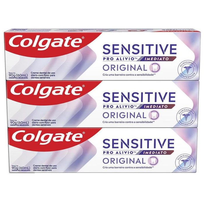 Colgate Sensitive Pro Alívio Imediato 3un