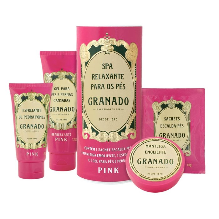 Granado Kit Pink Spa Relaxante Para os Pés