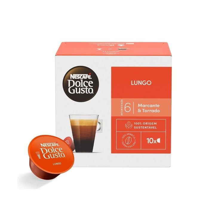 Dolce Gusto Nescafe Lungo 10 Capsulas