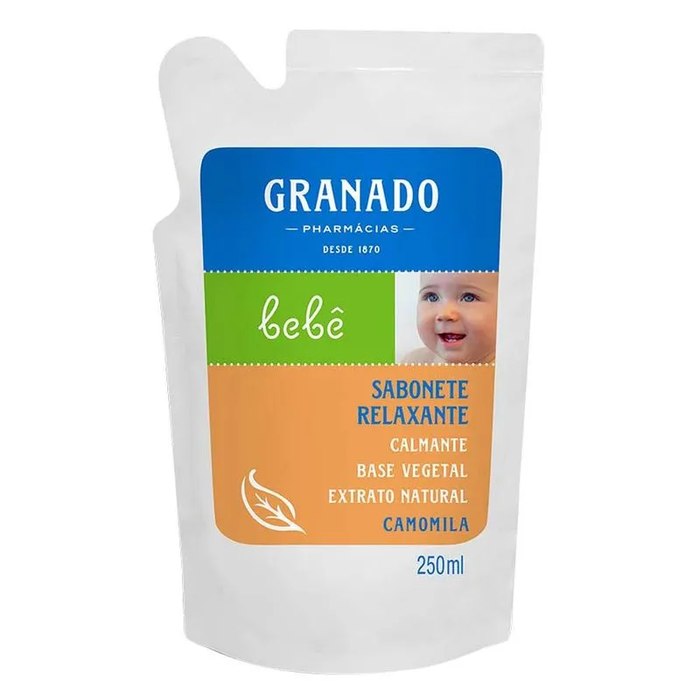 Refil Sabonete Granado Bebê Camomila 250ml