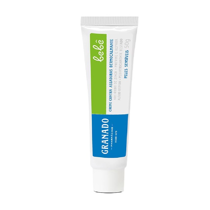 Creme Assaduras Dermocalmante Granado Bebê Peles Sensíveis 50g