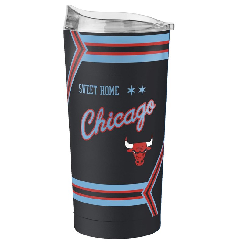Copo de aço inoxidável NBA Chicago Bulls City Edition 590 ml