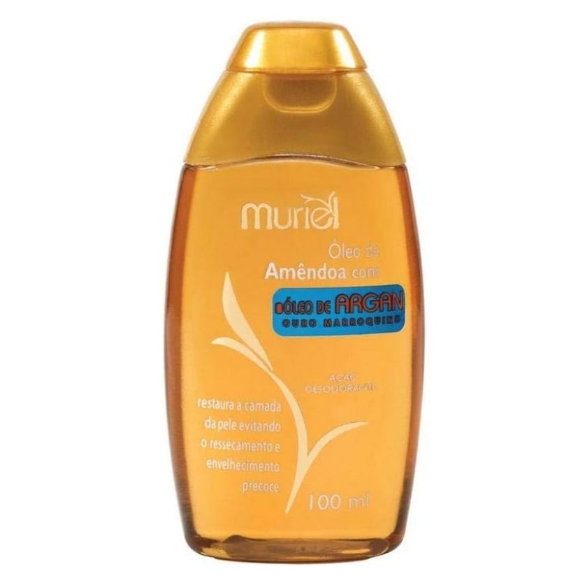 [2 UNIDADES] Óleo Corporal de Amêndoas com Argan, Muriel, 100 ml