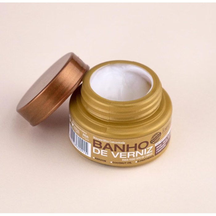 Mini Máscara Banho de Verniz Forever Liss 40g