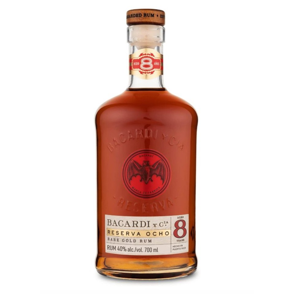 Bacardi, Rum 8 anos Reserva Ocho, 750 ml