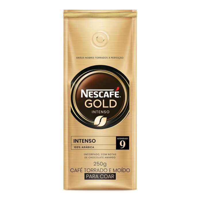 Café Torrado e Moído Nescafé Gold Intenso 250g