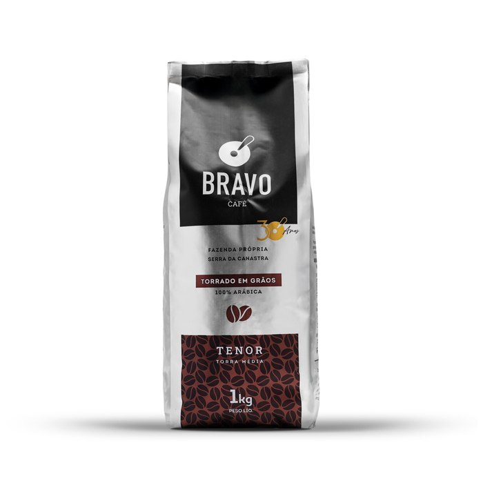 Café Bravo Tenor em Grãos 1Kg