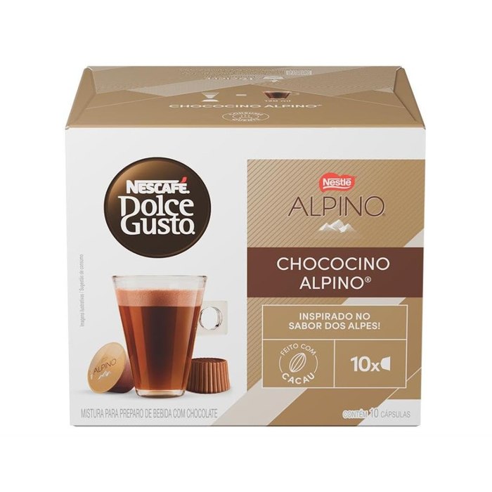 Nescafé Café Em Cápsula Dolcegusto Alpino Tradicional 10 Unidades