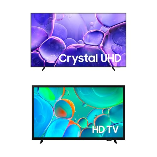 Smart TV 85" Crystal UHD 4K U8100F + Smart TV 32" HD H5000F