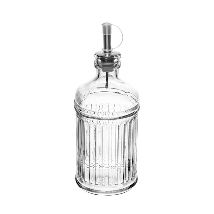 Galheteiro de Vidro com Dosador em Metal Lyor Vegas 500ml