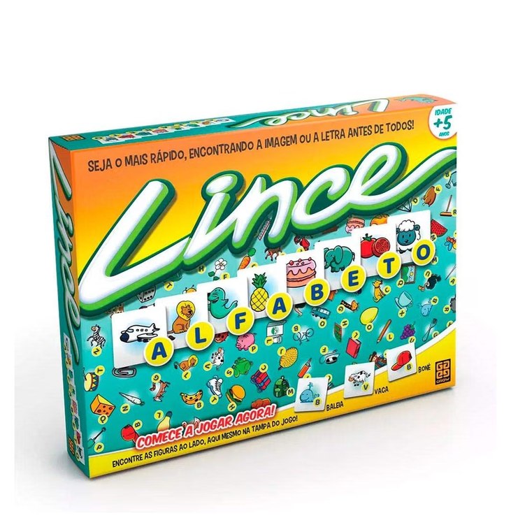 Jogo Lince Alfabeto