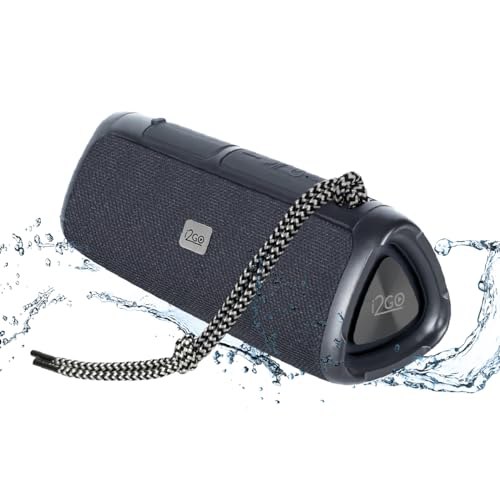 I2GO, Caixa De Som Bluetooth 3 Angle Sound. 12W RMS, Resistente à Água
