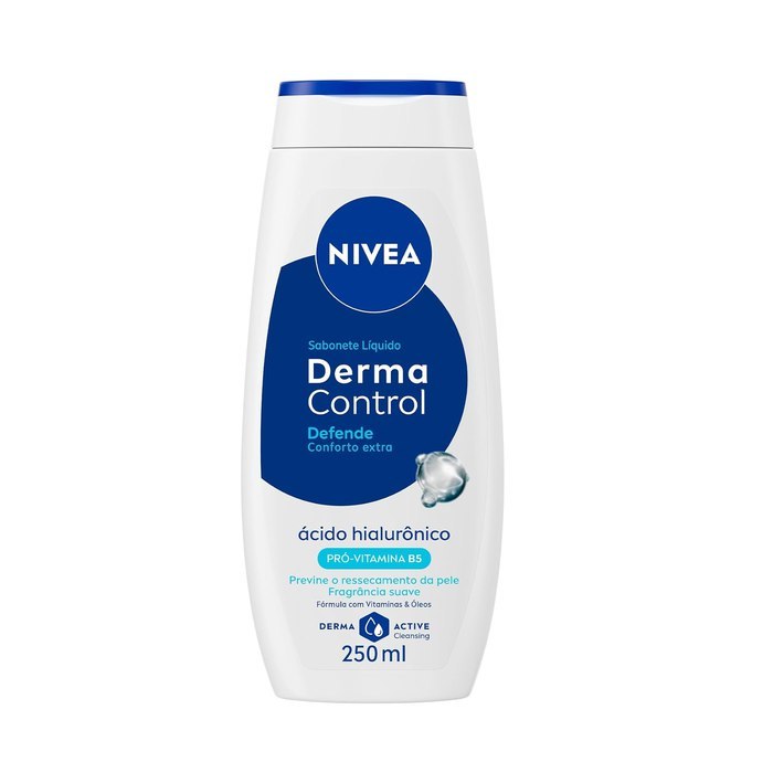 Sabonete Líquido Nivea Derma Control Defende 250ml