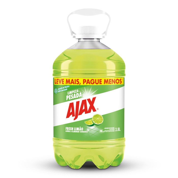 Limpador Ajax Fresh Lemon 3,8L