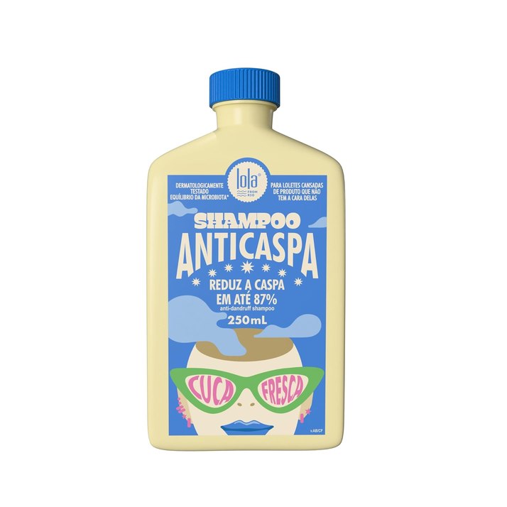 Shampoo Anticaspa Lola Cosmetics Cuca Fresca 250ml