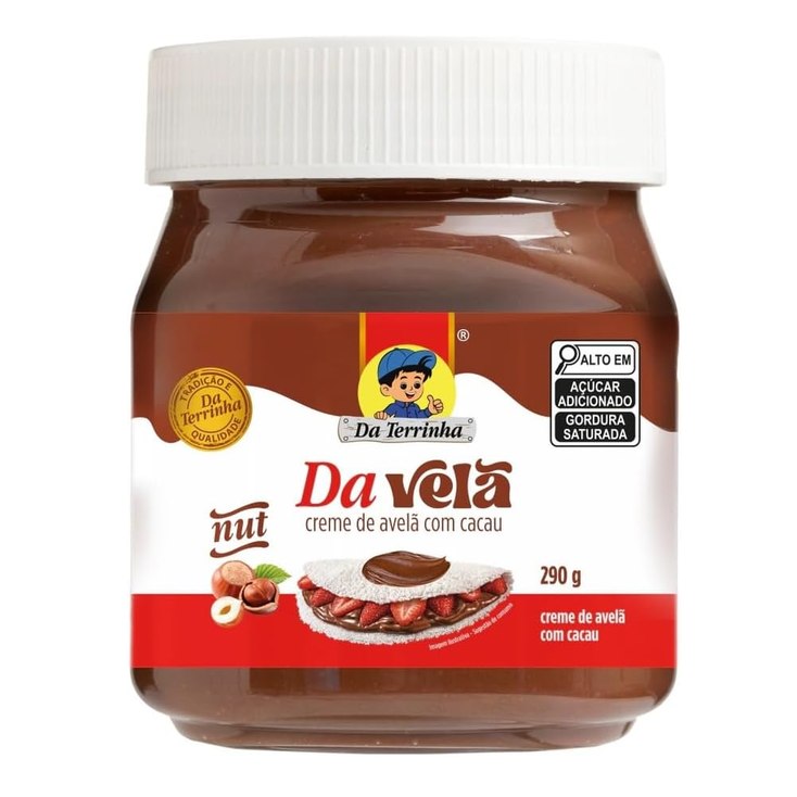 Davelã Creme de Avelã com Cacau 290g Da Terrinha