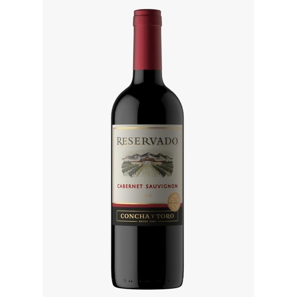 VINHO CHILENO RESERVADO CABERNET SAUVIGNON COM 750ML