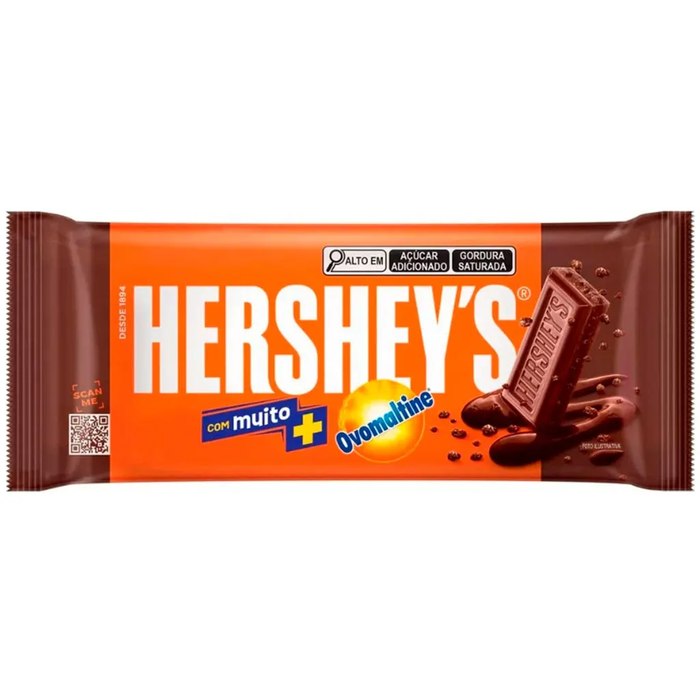 Barra de Chocolate Hershey’s Ovomaltine 77g