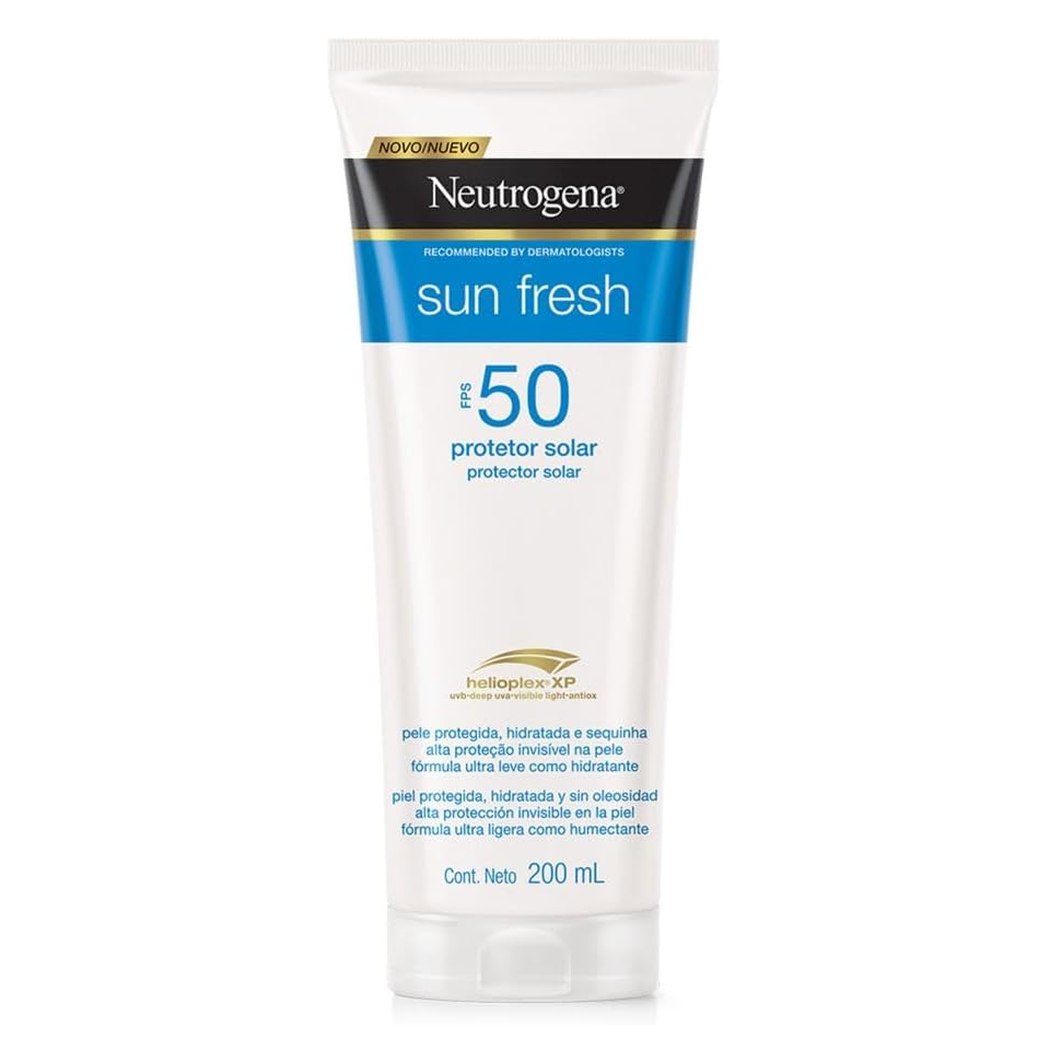 Protetor Solar Corporal em Loção Neutrogena Sun Fresh FPS 50 200ml