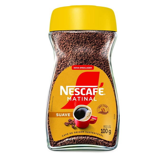 Café Solúvel Nescafé Matinal Suave 100g